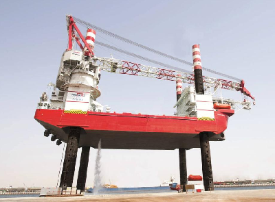 UAE: Jack-Up Vessel 'Seajacks Zaratan' Delivered